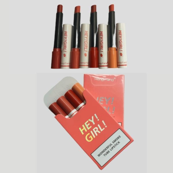 4-in-1 Trending Lipstick Set – Cigarette-shaped Matte Lipsticks,