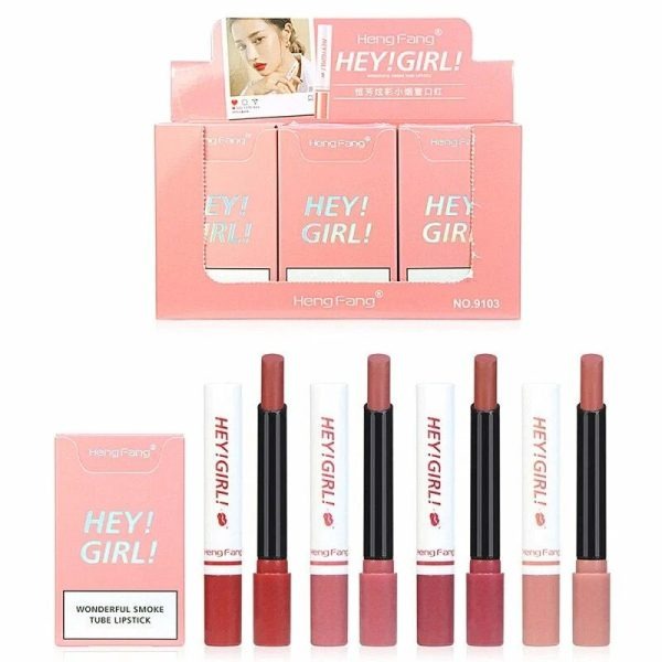 4-in-1 Trending Lipstick Set – Cigarette-shaped Matte Lipsticks,