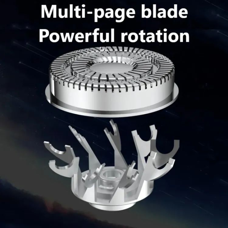 Metal Body Trimmer Portable Mens Electric Shaver Beard Trimmer