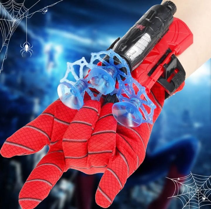 Spider-Man Shooter Gloves Toy for Kids – Web Launcher Set with Soft Bullets & Launcher | Fun Role-Play Superhero Toy for Boys & Girls h1