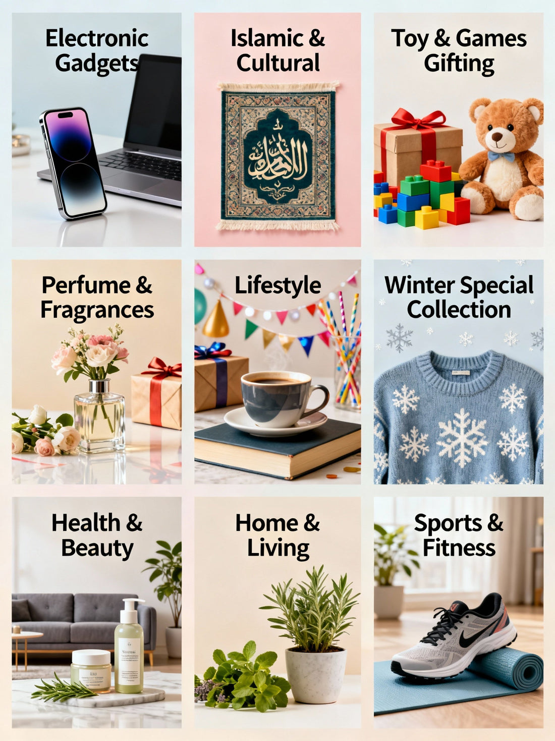 Top Quality Collections for Every Need | Electronics, Lifestyle, Health & More