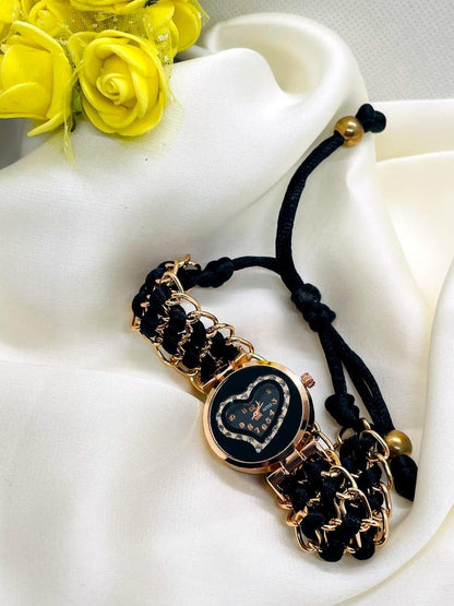 Bracelet Watch for Girls | Alloy Band | Precise Movement | Fashionable & Charming | 1 Pc