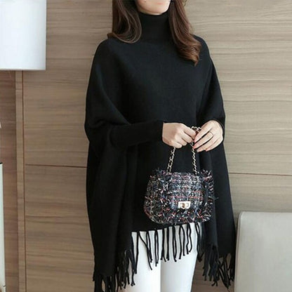 Winter Fleece Poncho for Women | Warm Soft Poncho Cape Shawl h1