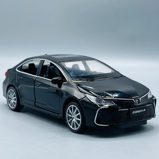 Corolla Toy Car – High-Quality Die-Cast Vehicle with Smart Sensor Touch, Lights & Sound, Pull-Back Action for Kids (Random Colors) h1