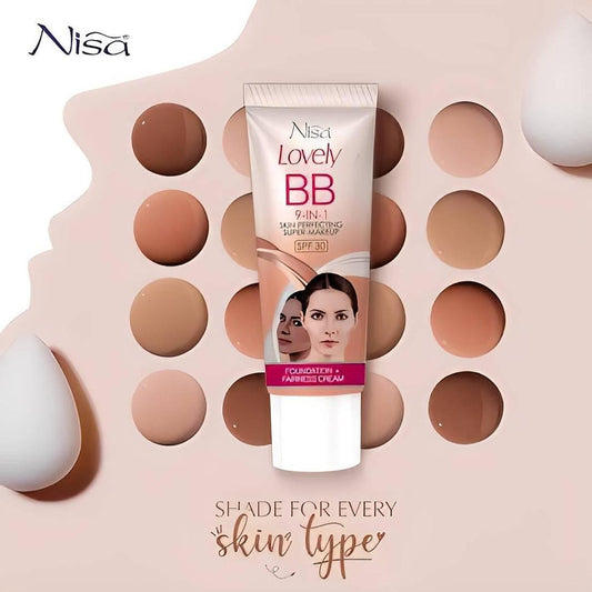 Light and High Coverage BB Cream - 1 Pc | Smooth Dewy Finish | Matte & Radiant Look | 18g