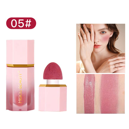 Liquid Blush Stick | Waterproof Long-Lasting Rosy Plumping | Natural Contouring Brightening Makeup