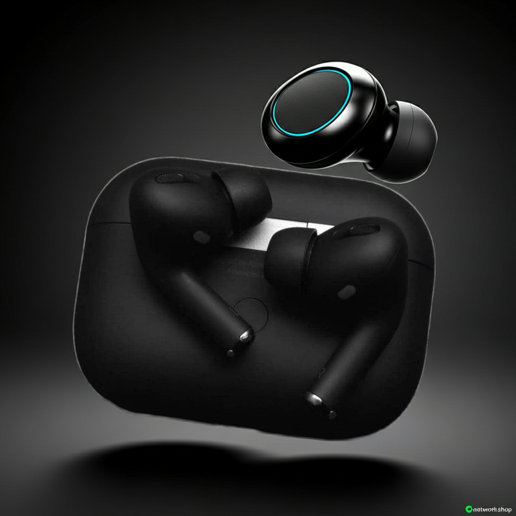 Apple Airpods Pro 2 Black TypeC Buzzer+Volume+Dorri Wireless Charging