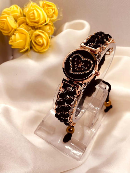 Bracelet Watch for Girls | Alloy Band | Precise Movement | Fashionable & Charming | 1 Pc