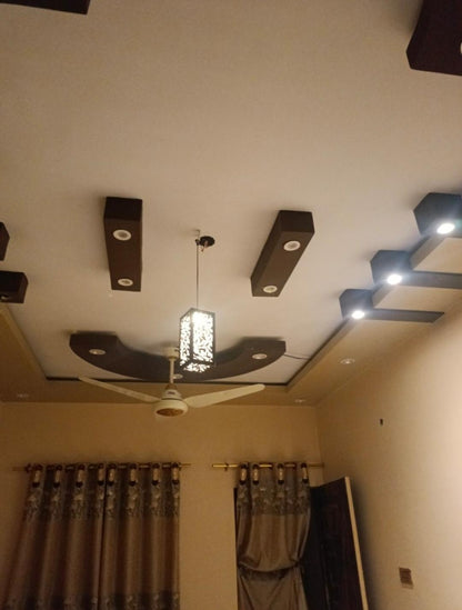 Wooden Pendant Ceiling Hanging Light | Natural Wood Lamp for Bedroom Living Room | Modern Home Decor