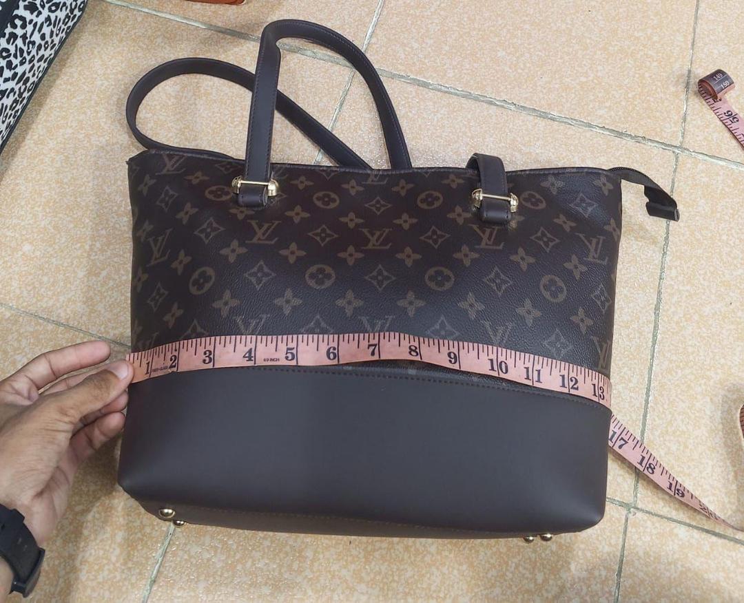 2-Piece Rexine Tote Bag Set | Girls Printed PU Leather Handbag | Designer Style Shoulder Bags