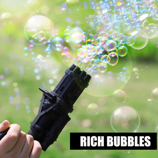 Automatic Bubble Gun For Kids | Water Gatling Play Gun for Boys & Girls (Random color)