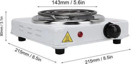 Electric Stove Hot Plate | Stainless Steel Single Burner Cooker | Energy-Efficient Cooking Appliance