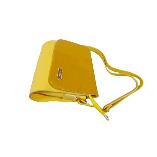 Women's PU Leather Shoulder Bag | Plain Design 8.5x8.5" | Adjustable Strap Zip Closure | 2 Pockets