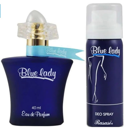 Combo Pack – Blue Lady Perfume & Deo Spray for Women (40ml Perfume + 50ml Body Spray) h1