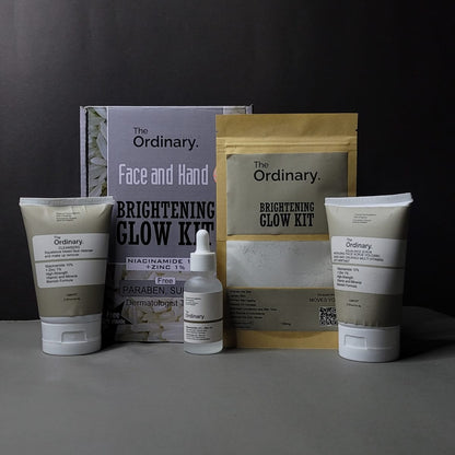 The Ordinary Face & Hand Brightening Glow Kit | Complete Brightening & Hydrating Skincare Set h1