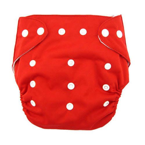Baby Washable Reusable Diaper – Adjustable, Flexible & Eco-Friendly Training Pamper | Soft, Absorbent Cloth Diaper (Random Color) h1