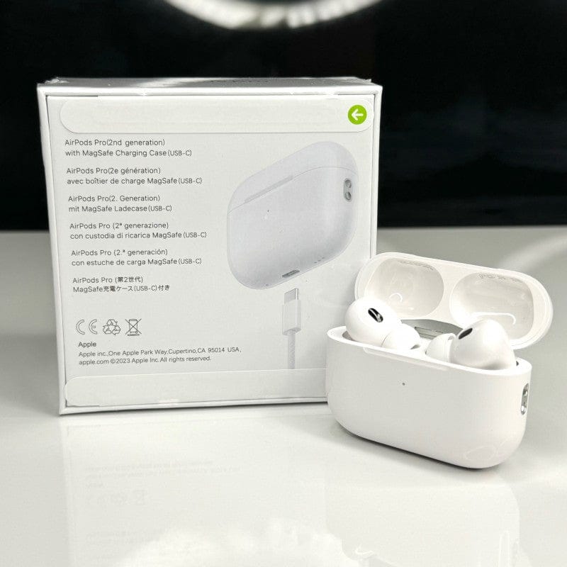 AirPods Pro 2 – Noise Reduction Wireless Earbuds with ANC | Premium Bluetooth Earbuds for Android & iOS (White) h1