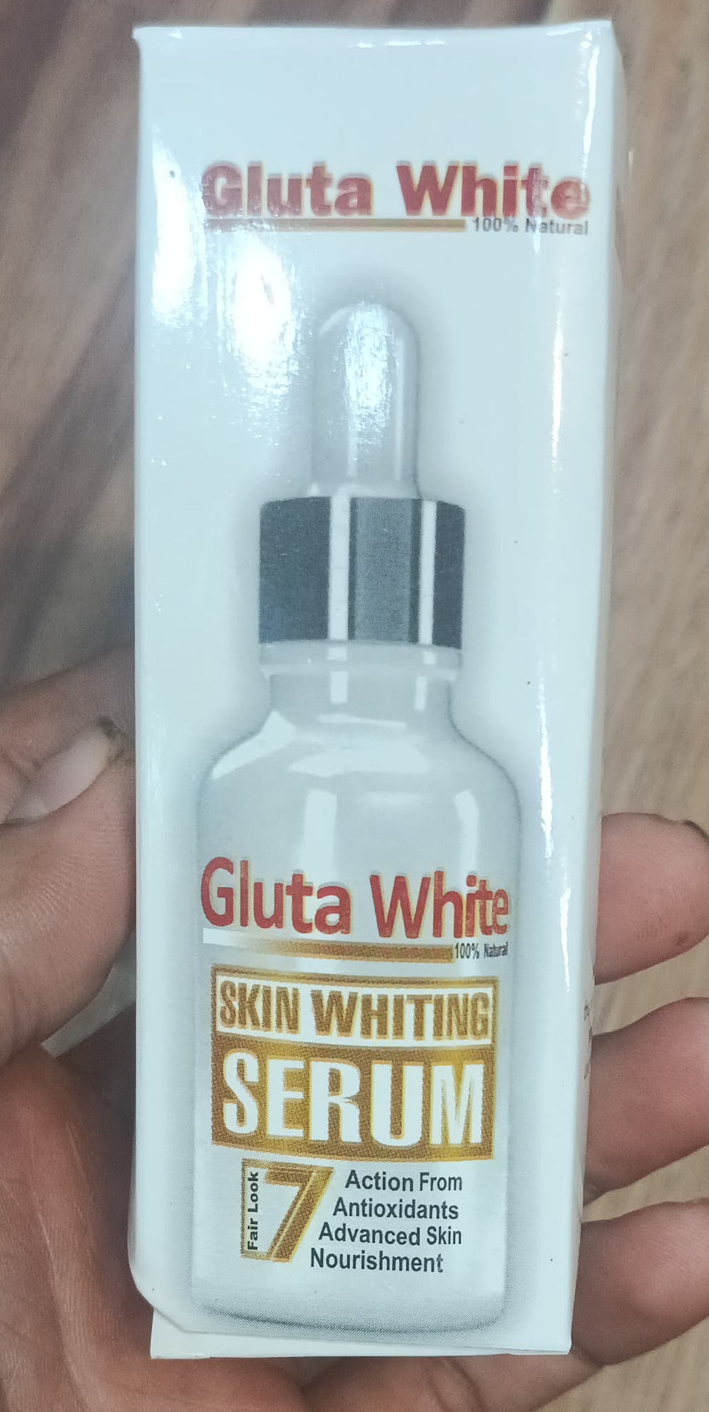 Gluta White Face Glowing Serum – Glutathione-Based Brightening, Hydration & Antioxidant Protection (30 ml) h1