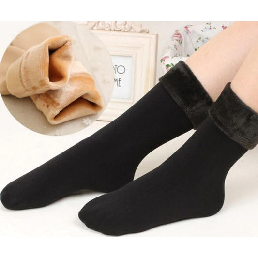 Women’s Woolen Quarter Socks – Pack of 2 | Soft & Warm Winter Wear, Comfortable Daily Use (Black) h1
