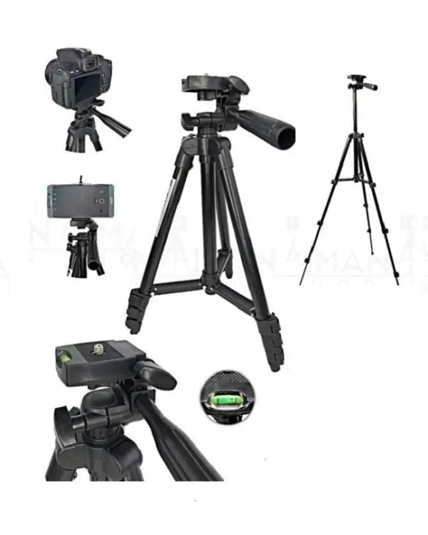 Professional Tripod Stand Maximum 42 inch Height For Camera Dslr