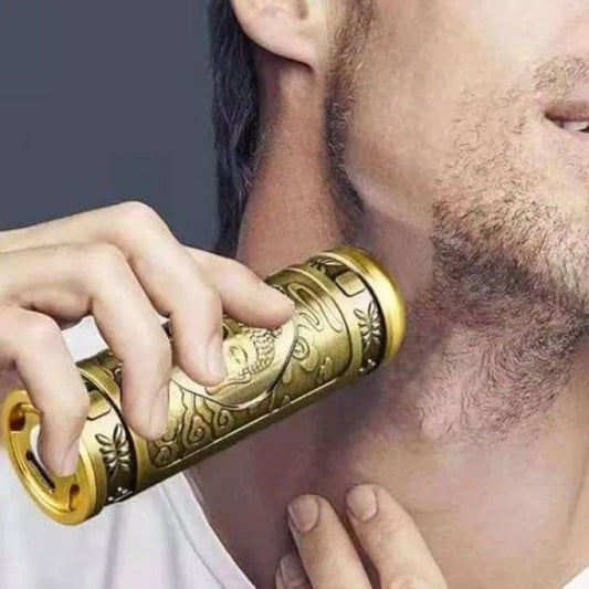 Metal Body Trimmer Portable Mens Electric Shaver Beard Trimmer