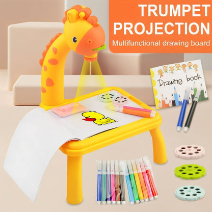 Mini Art Drawing Board Leds Projector Light Toy