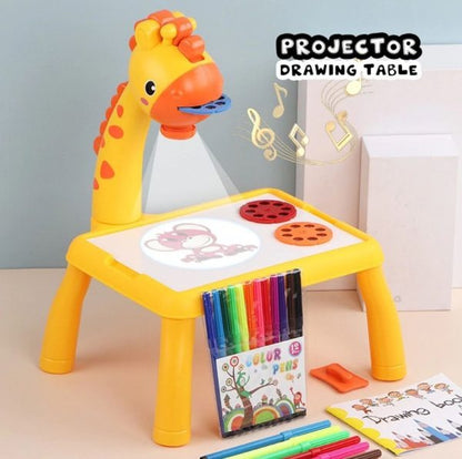 Mini Art Drawing Board Leds Projector Light Toy