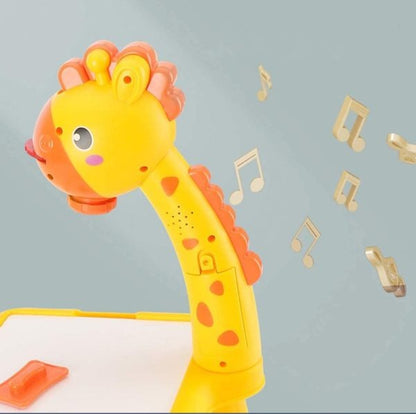 Mini Art Drawing Board Leds Projector Light Toy