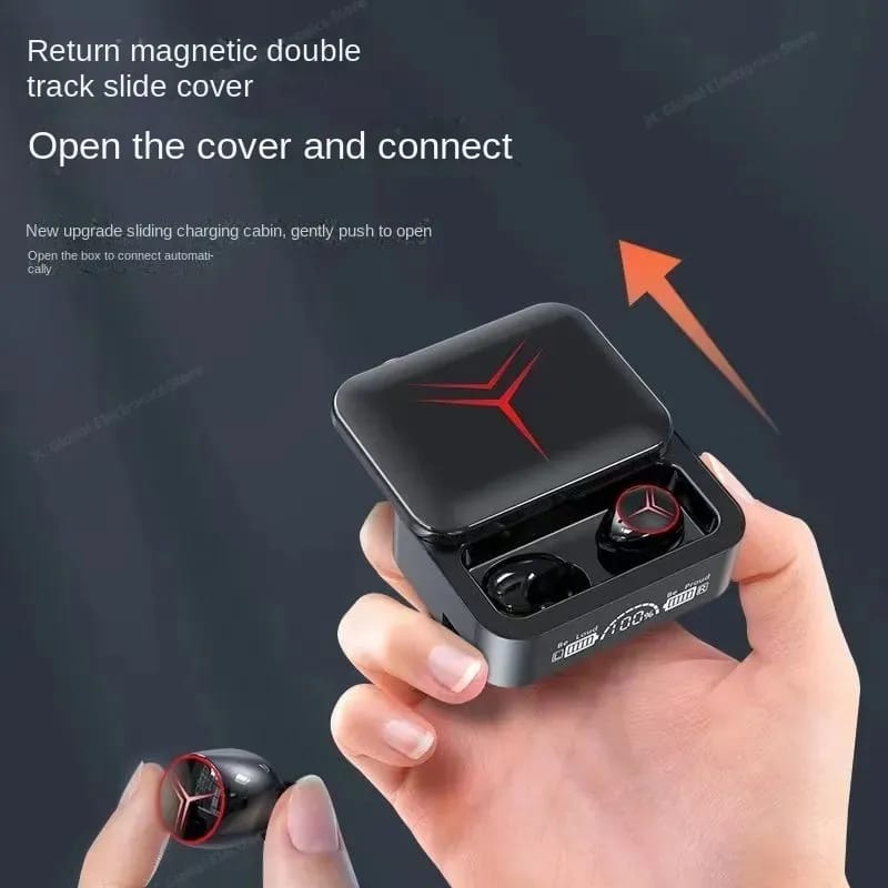 Wireless Earbuds With 3 Cables LED