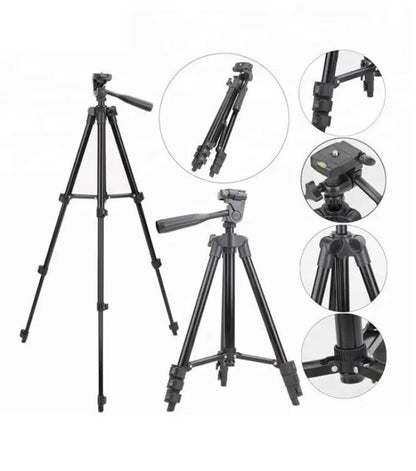 Professional Tripod Stand Maximum 42 inch Height For Camera Dslr