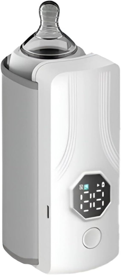 Portable Rechargeable Baby Bottle Warmer – Fast 1-Minute Heating, USB Powered | 6 Temperature Levels, Travel-Friendly Milk Heater for Babies h1