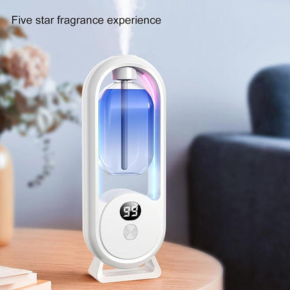 Air Humidifier White | ABS Plastic Cool Mist Diffuser | Room Humidifier for Bedroom Home Office