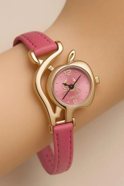 Stylish Women's Watch with Elegant Bracelet Strap | Round Dial | Fashion Forward Design | 1 Pc