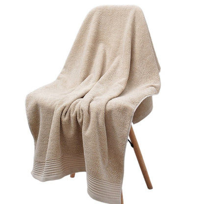 Pure Cotton Bath Towel 70x140cm | Extra Large Thickened Super Soft | Highly Absorbent Adult Towel