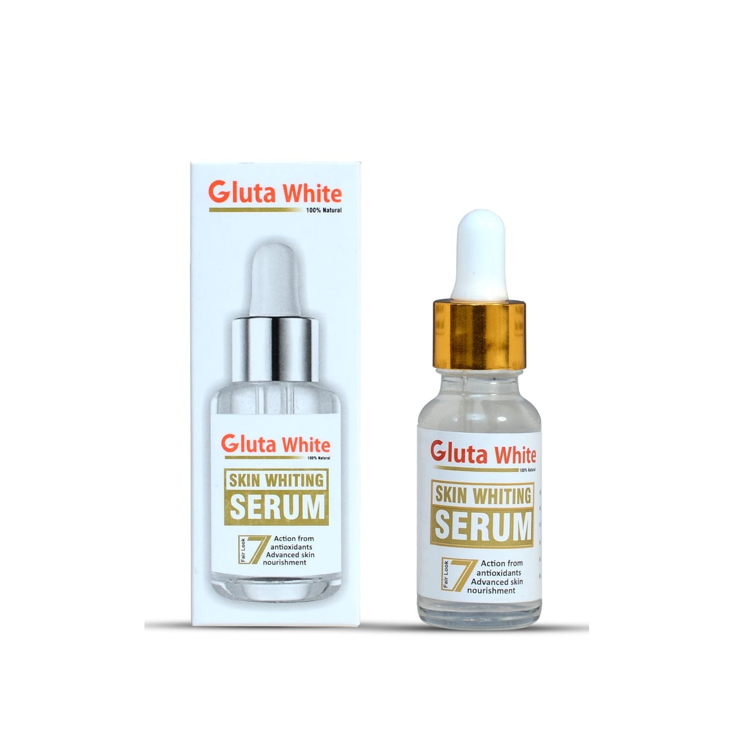 Gluta White Face Glowing Serum – Glutathione-Based Brightening, Hydration & Antioxidant Protection (30 ml) h1