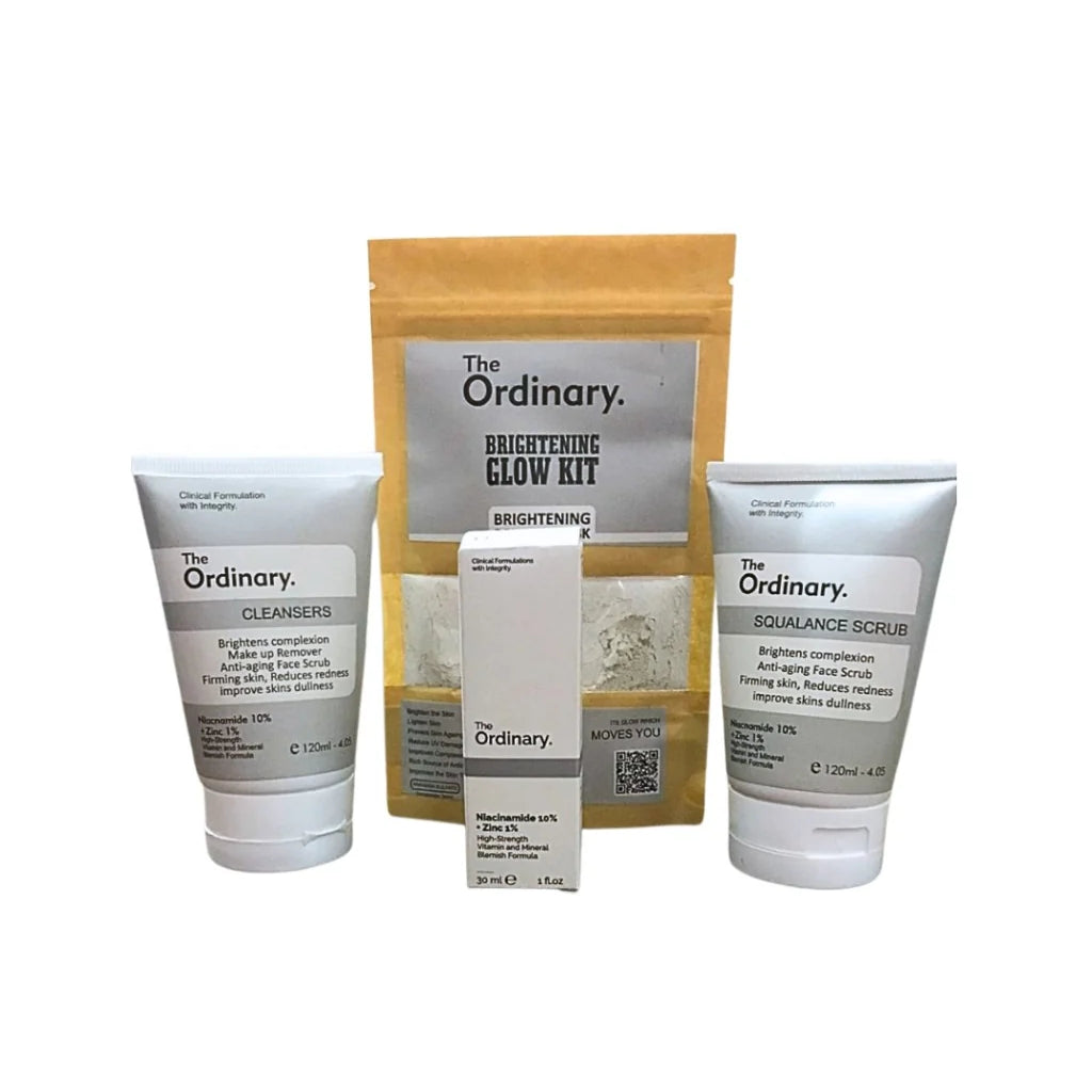 The Ordinary Face & Hand Brightening Glow Kit | Complete Brightening & Hydrating Skincare Set h1