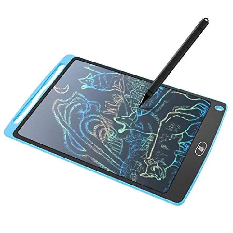 10-Inch LCD Writing Tablet for Kids & Adults | Colorful Erasable Drawing Pad with Stylus Pen | Digital E-Writer Memo Board for Study, Office & Travel A1